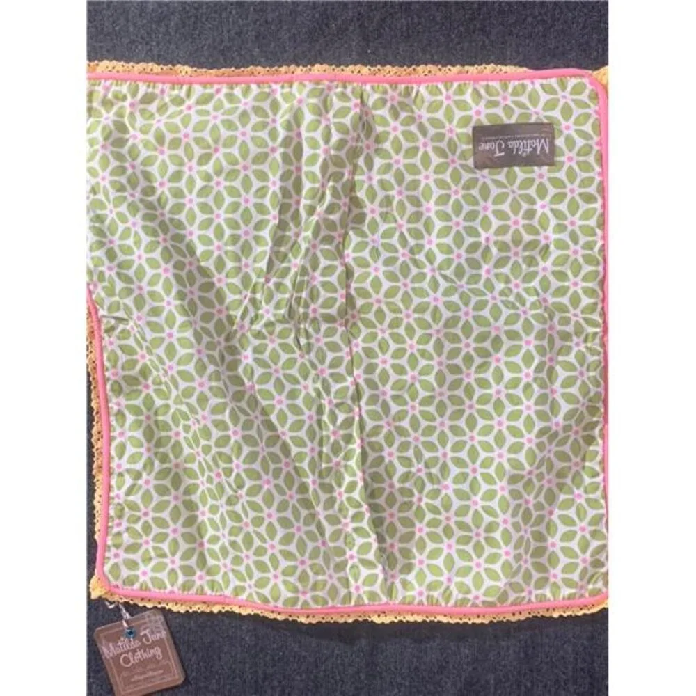 Matilda Jane Sweet‎ Dreams Quilted Pillowcase Cover Cottagecore House Floral